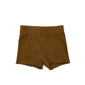 Little Co. Organic Neutral Ribbed Shorts